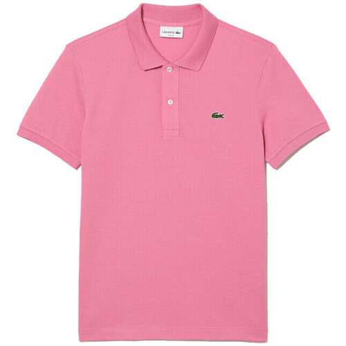 Vêtements Homme T-shirts & Polos Lacoste POLO ORIGINAL  L12.12 COUPE SLIM ROSE Rose