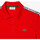 Vêtements Homme T-shirts & Polos Lacoste POLO HOMME  À BANDES SIGLÉES EN MINI PIQUÉ ROUGE Rouge