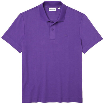 Vêtements Homme T-shirts & Polos Lacoste POLO  REGULAR FIT VIOLET Violet
