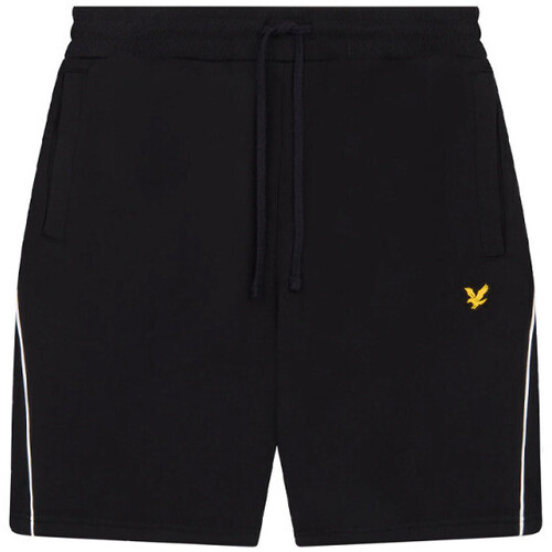 Vêtements Homme Shorts / Bermudas Lyle & Scott SHORT  CONTRAST PIPING NOIR Noir