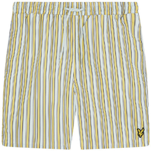 Vêtements Homme Shorts / Bermudas Army Pullover Maglione Uomo nero Short  VERTICAL STRIPE Jaune Jaune