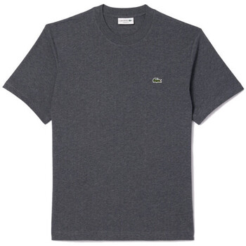 Vêtements Homme T-shirts & Polos Lacoste rond T-SHIRT  CLASSIC FIT EN JERSEY DE COTON GRIS CHINÉ Gris