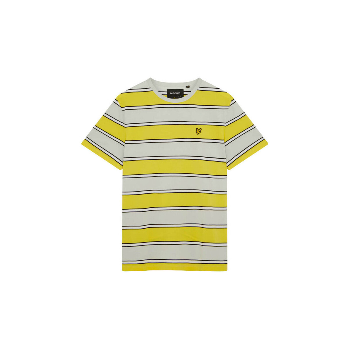 Vêtements Homme T-shirts & Polos Lyle & Scott T-shirt  Broad stripe Jaune
