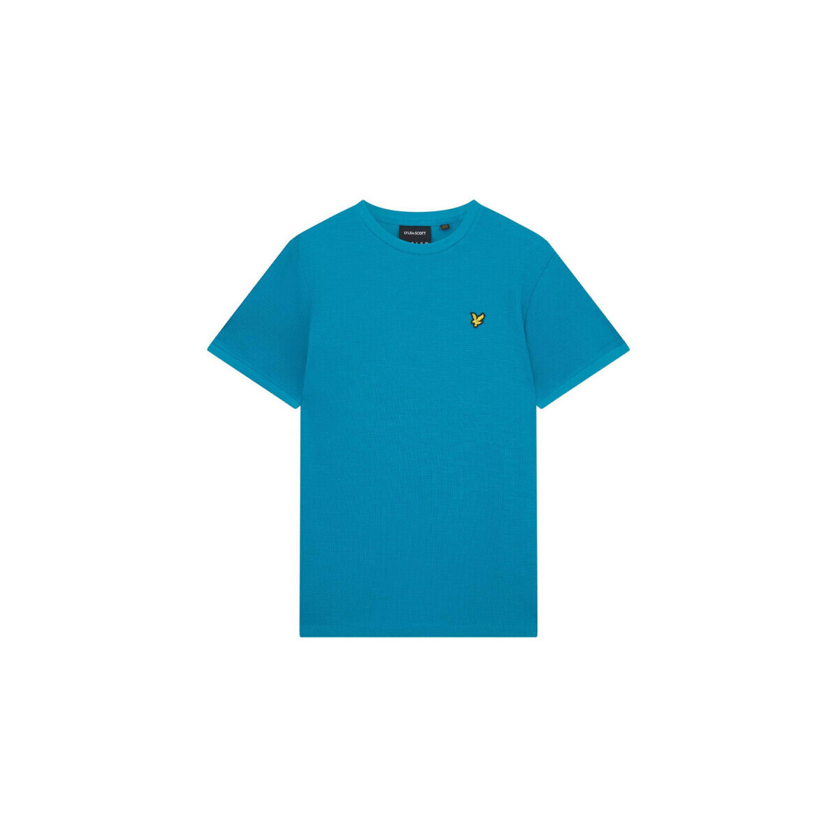 Vêtements Homme T-shirts & Polos Lyle & Scott T-SHIRT  MILANO TRIM BLEU Bleu