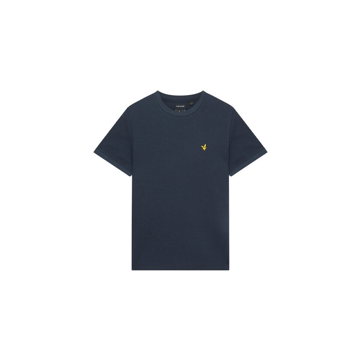 Vêtements Homme T-shirts & Polos Lyle & Scott T-SHIRT  MILANO TRIM BLEU MARINE Bleu