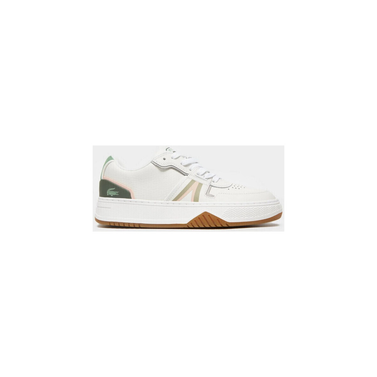 Chaussures Femme Baskets mode Lacoste Baskets  L001 0321 1SFA WHT/DKGRY Leather Blanc