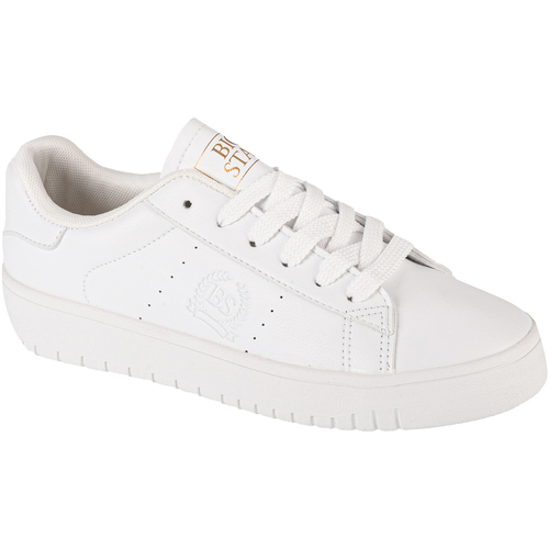Chaussures Femme Baskets basses Big Star Sneakers mid-top Shoes Blanc