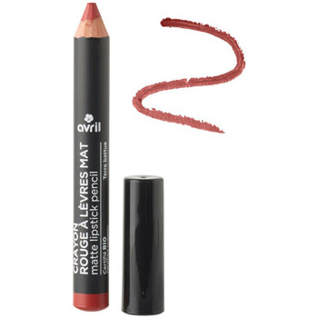 Avril Crayon Rouge à Lèvres Mat Certifié Bio Bordeaux