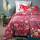 Maison & Déco Parures de lit Stof Parure de lit Suzanna 220 x 240 cm Rouge