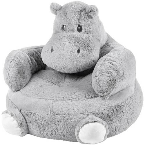 Maison & Déco Coussins Stof Pouf coussin de sol pour enfant - Ethan l'hippopotame Gris