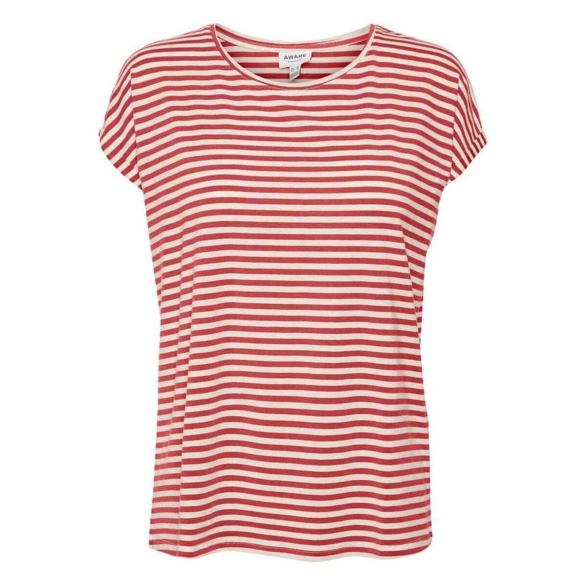 Vêtements Femme T-shirts manches courtes Vero Moda 160588VTPE24 Rouge