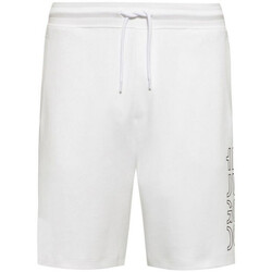 Vêtements lace-detail Shorts / Bermudas BOSS Short Doolio  blanc à logo revisité Blanc