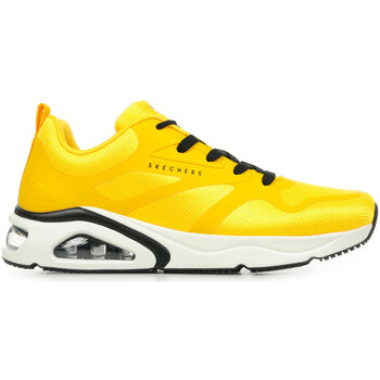 Chaussures Homme Baskets mode Skechers Tres Air Uno Revolution Airy Snoop Dogg Jaune