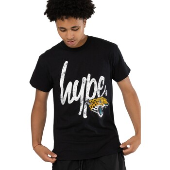 Vêtements Enfant T-shirts manches courtes Hype Jacksonville Jaguars Noir