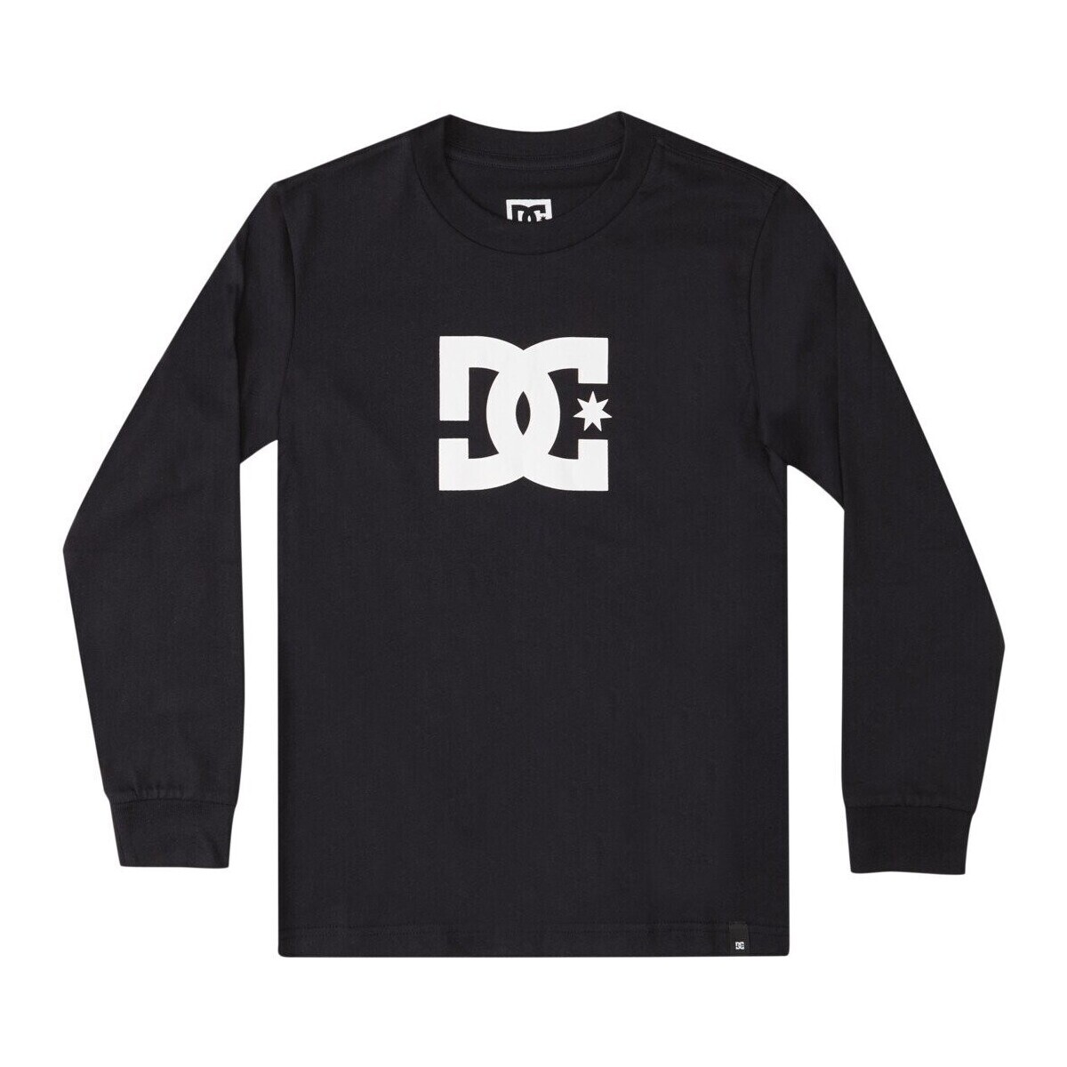 Vêtements Garçon T-shirts & Polos DC Shoes Junior - T-shirt manches longues - noir Noir