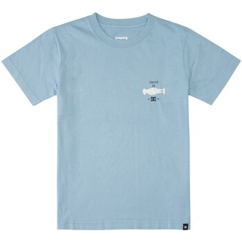 Vêtements Garçon T-shirts & Polos DC Shoes Junior - T-shirt manches courtes - bleu ciel Autres
