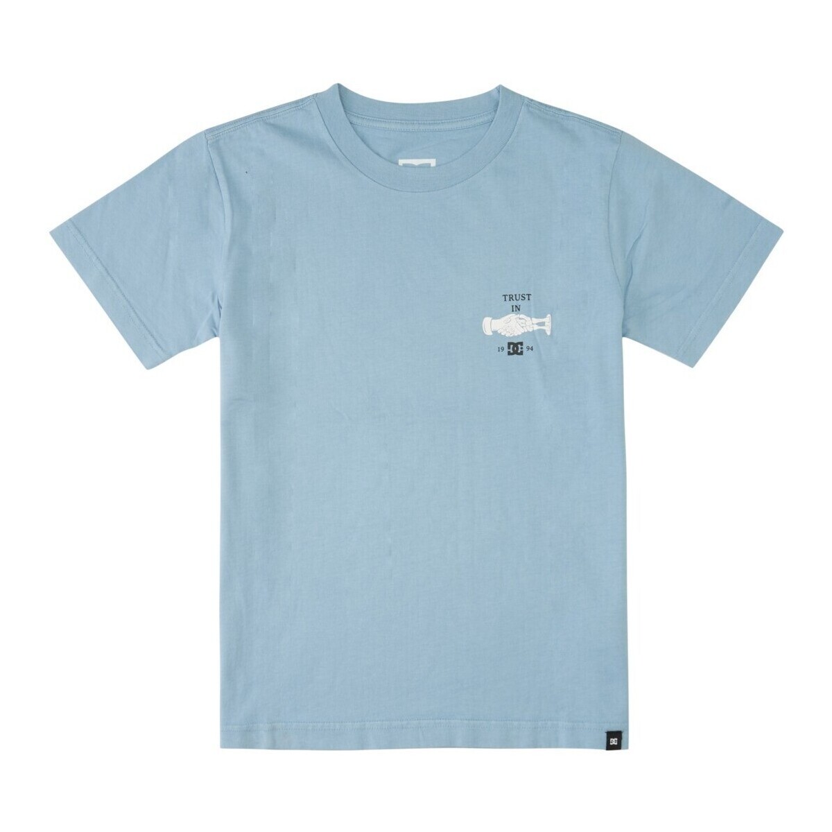 Vêtements Garçon T-shirts & Polos DC Shoes Junior - T-shirt manches courtes - bleu ciel Bleu