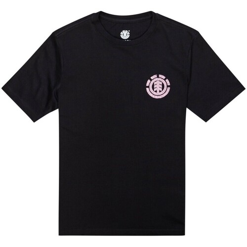 Vêtements Garçon T-shirts & Polos Element T-shirt manches courtes - noir Noir