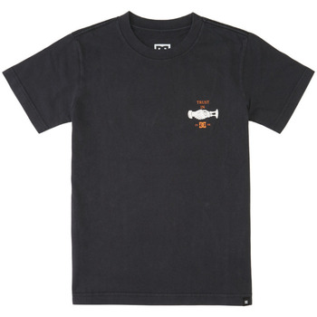 Vêtements Garçon T-shirts & Polos DC Shoes - T-shirt junior - noir Noir