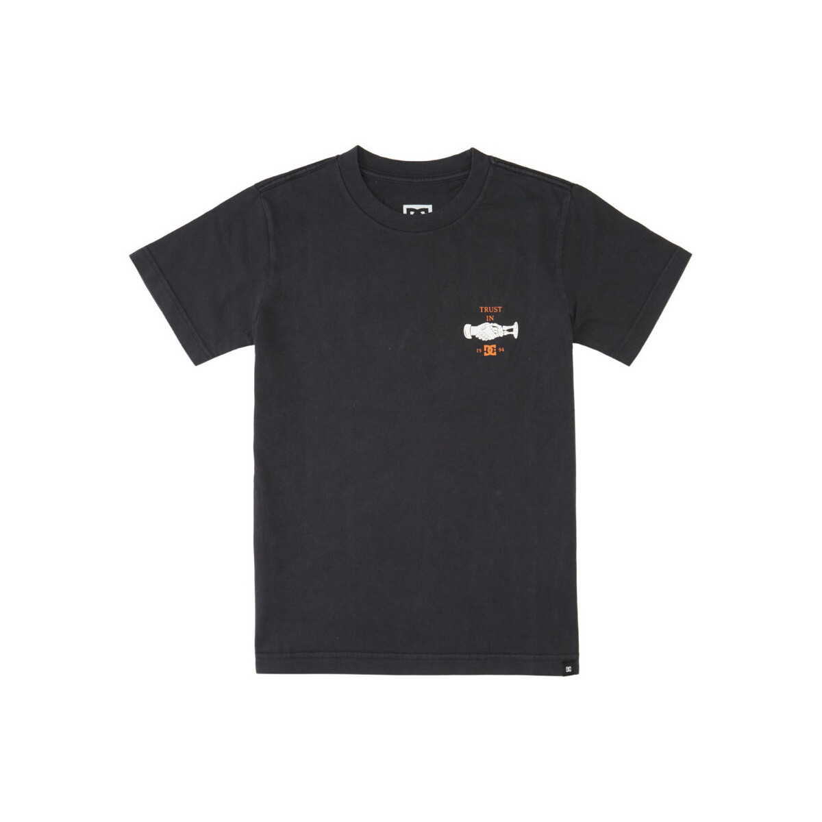 Vêtements Garçon T-shirts & Polos DC Shoes - T-shirt junior - noir Noir