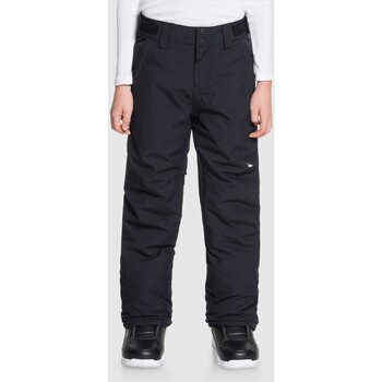 jeans enfant quiksilver  - pantalon de ski junior - noir 