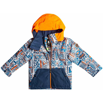Vêtements Garçon Doudounes Quiksilver - Manteau de ski junior - bleu Bleu