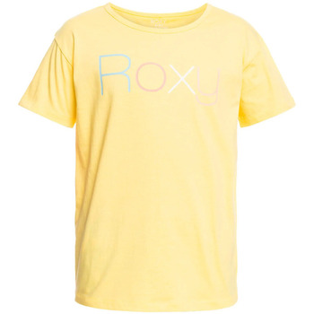 Vêtements Fille Et acceptez notre Polique de Protection des Données Roxy - Tee-shirt junior - jaune Jaune
