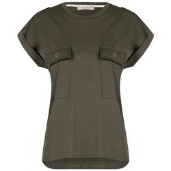 Vêtements Femme T-shirts & Polos Rinascimento CFC0117488003 Vert militaire