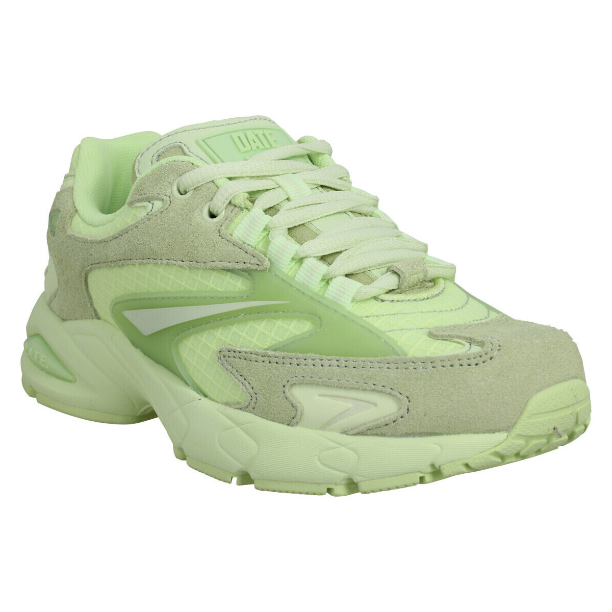 Chaussures Femme Baskets mode Date Date Sneakers Sn23 Velours Toile Femme Green Vert
