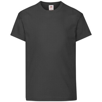Vêtements Enfant T-shirts manches courtes Tables de chevetm Original Noir