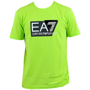 Vêtements Homme Emporio Armani monogram logo shirt reflective sneakers ea7 emporio armani shoesni Tee-shirt Vert