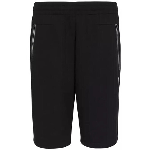 Vêtements Homme Shorts / Bermudas EMPORIO ARMANI STRIPED WOOL SWEATERni Short Noir