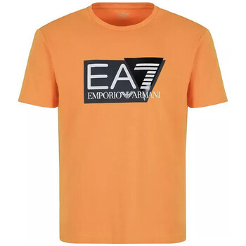Vêtements Homme T-shirts & Polos Ea7 Emporio ARMANI Men Tee-shirt Orange