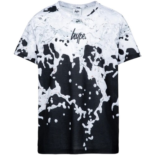 Vêtements Garçon T-shirts manches longues Hype HY9300 Noir