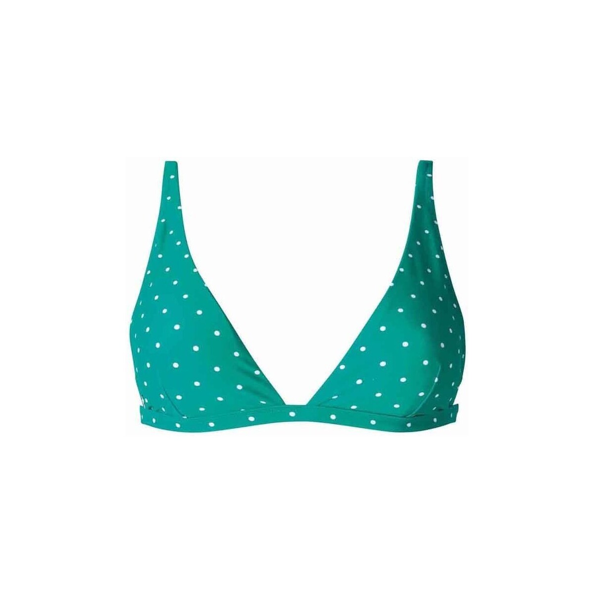 Vêtements Femme Maillots de bain 2 pièces Brigitte Bardot Haut de maillot de bain triangle vert Beguin Vert