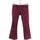 Vêtements Femme Pantalons Balmain Pantalon court en coton Rouge