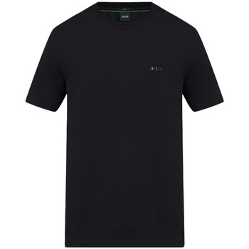 Vêtements Homme T-shirts manches courtes BOSS Regular Noir