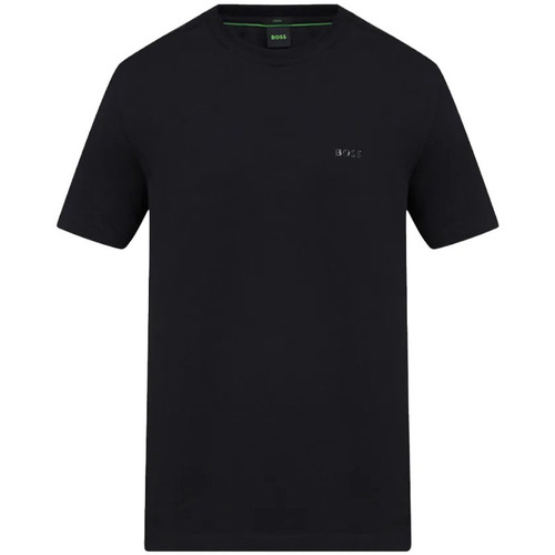 Vêtements Homme T-shirts manches courtes BOSS Regular Noir
