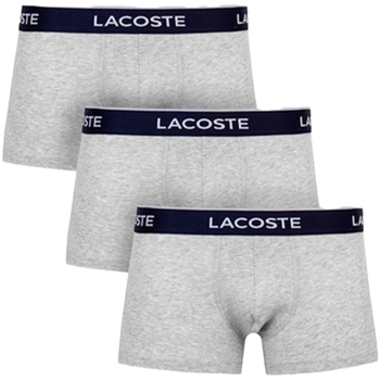Sous-vêtements Homme Boxers Lacoste pack x3 casual Gris