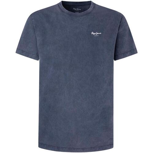 Vêtements Homme T-shirts manches courtes Pepe Leggings jeans  Bleu