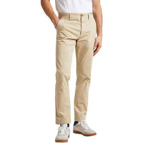 Vêtements Homme Pantalons Pepe jeans ponte-jersey Beige