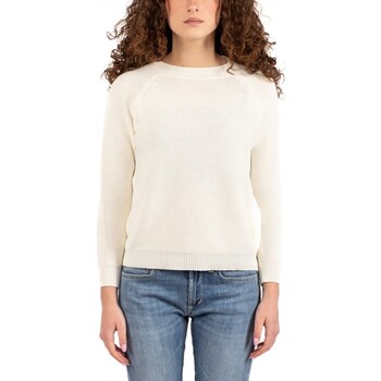 Vêtements Femme T-shirts manches longues Weekend PULL FEMME Blanc