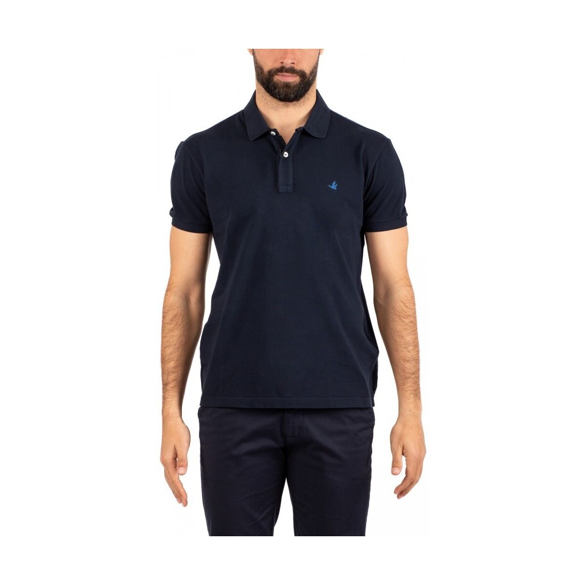 Vêtements Homme T-shirts & Polos Brooksfield POLO HOMME Bleu