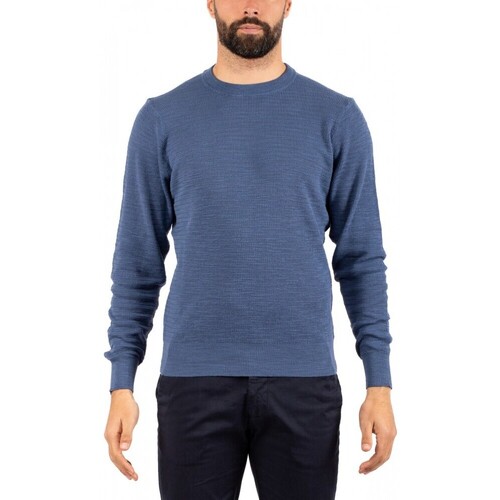 Vêtements Homme T-shirts manches longues Brooksfield PULL HOMME Bleu