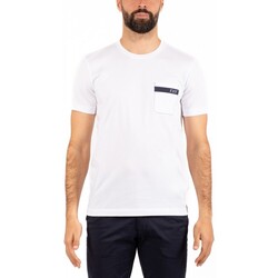Vêtements Homme T-shirts & Polos Fay T-SHIRT HOMME Blanc
