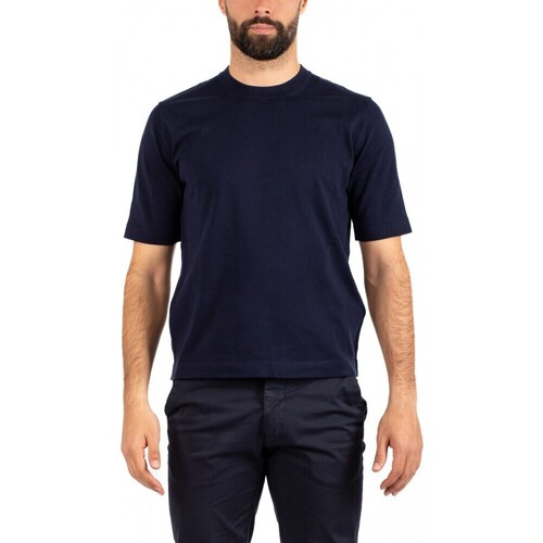 Vêtements Homme T-shirts & Polos K-Way T-SHIRT HOMME  K - WAY Bleu