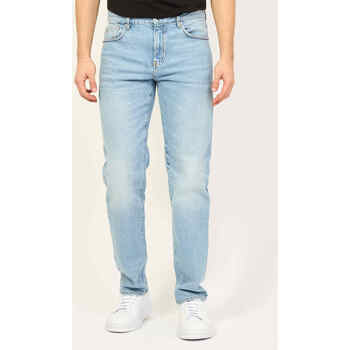 Vêtements Homme Jeans EAX - Jean slim - Délavage moyen Bleu