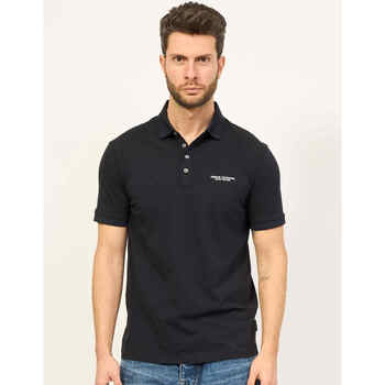 Vêtements Homme T-shirts & Polos EAX Polo  en jersey Milan/New York Bleu