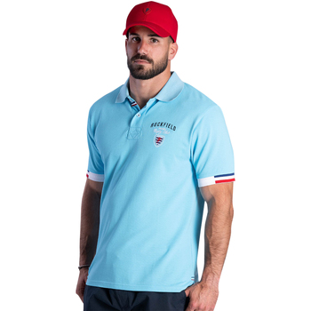 Vêtements Homme sleeveless t shirt 3 pack diesel top umtk johnnythreepack Ruckfield Polo en maille piqué Bleu