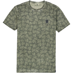 Vêtements Homme Running / Trail Garcia T-shirt coton col rond Kaki
